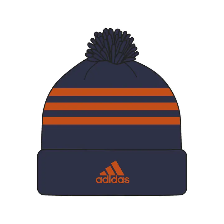 Adidas Cuffed Knit Pom Hat - Edmonton 4 Adidas Cuffed Knit Pom Hat - Edmonton - Image 2
