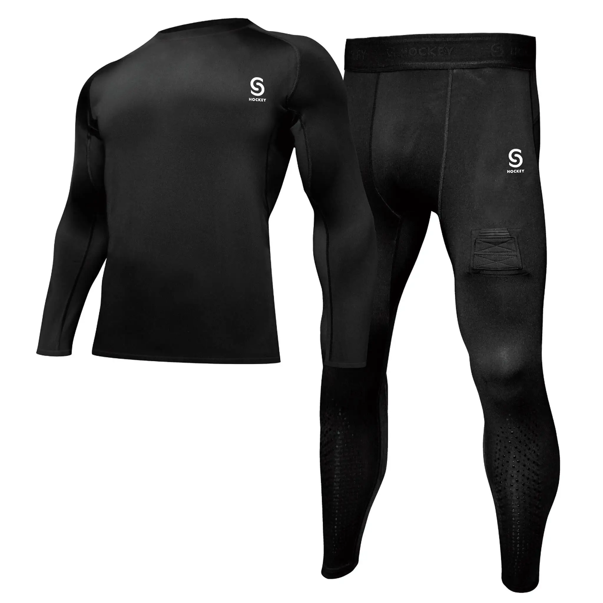 Source For Sports Fitted Base Layer 2-Piece Senior Set - Source Exclusive 3 Source For Sports Fitted Base Layer 2-Piece Senior Set - Source Exclusive