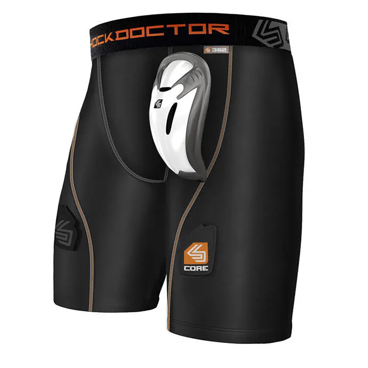 Shock Doctor Core Hockey Short With Bio-Flex Cup 3 Shock Doctor Core Hockey Short With Bio-Flex Cup