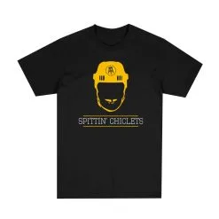 Spittin Chiclets Spittin' Chiclets Logo Unisex Tee - Black