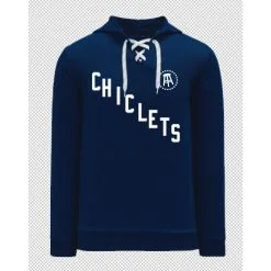 Spittin Chiclets Spittin' Chiclets Lacer Unisex Hoodie - Navy/White
